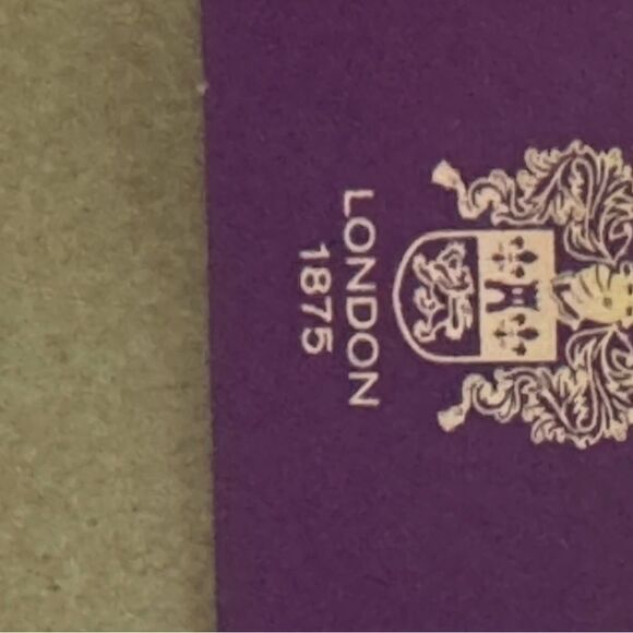 Liberty of London Shopping Bag - Purple‎ & Gold set of seven - Picture 8 of 12